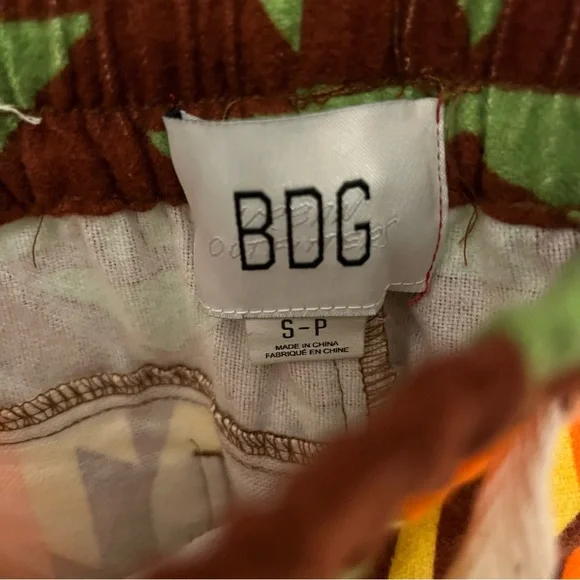 BDG Blocked Blanket Pant - Sz S inseam 29.5in - Picture 5 of 5